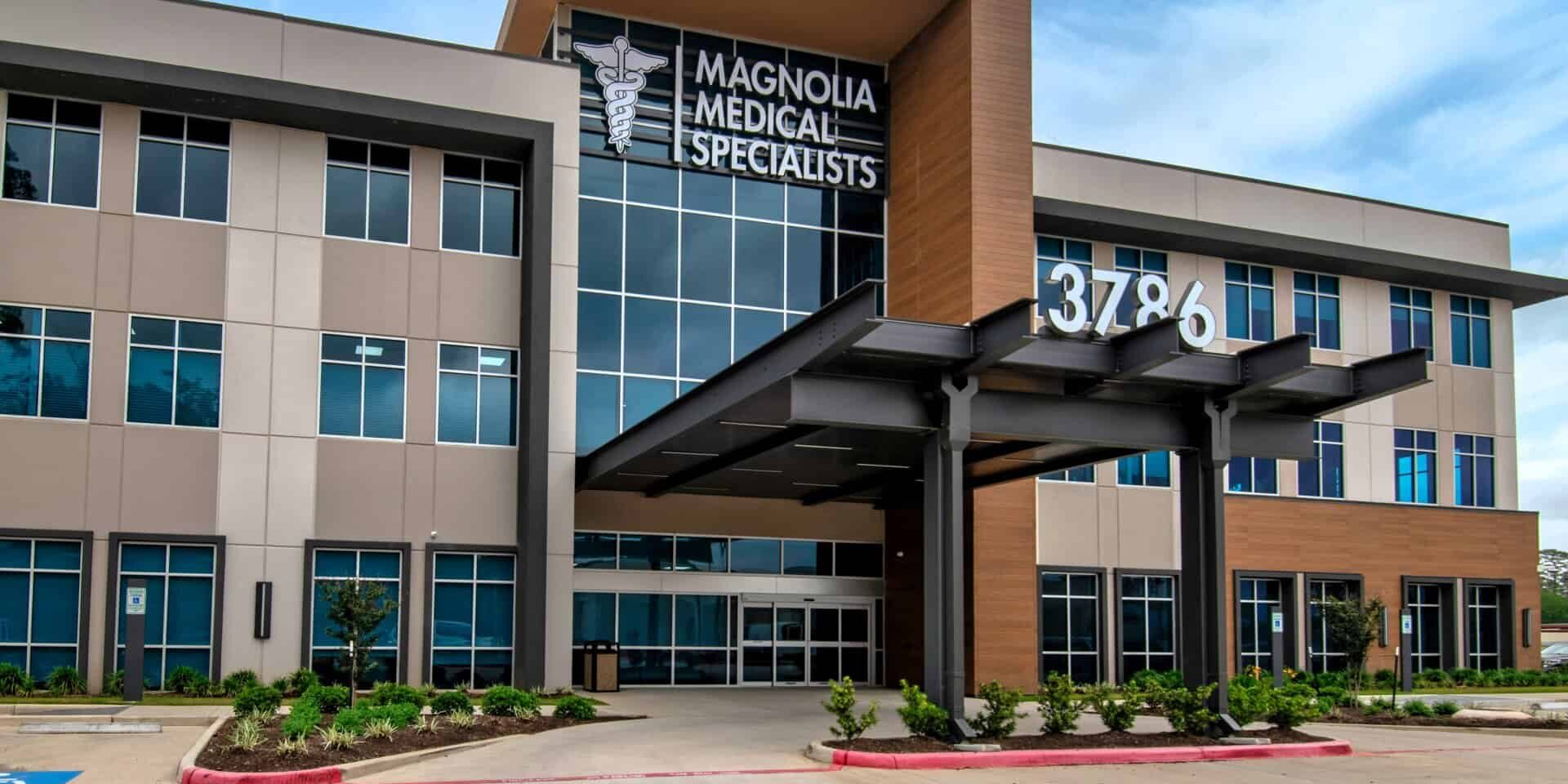 Magnolia Medical Specialists building exterior at 3786 FM 1488